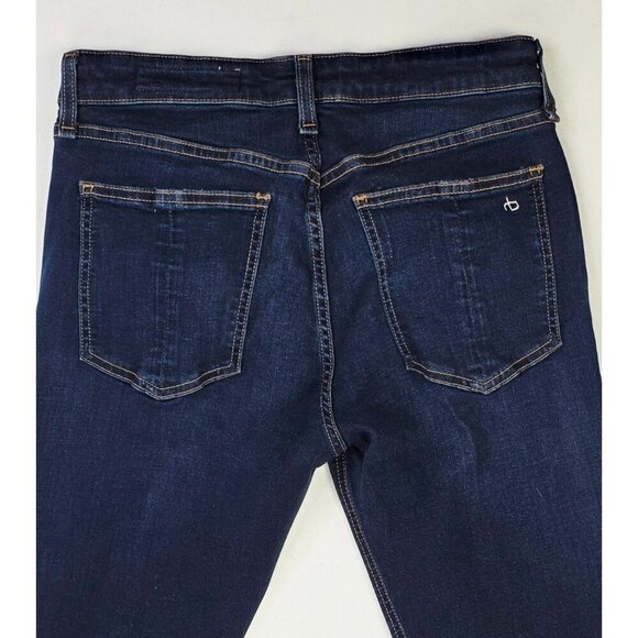 Rag Bone Size 27X27 Womens Cate Mid Rise Ankle Skinny Carmen Blue Denim Jeans - Picture 10 of 13
